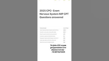 Check out 2025 CPC exam prep playlist #cpc #cpcexam #cpcexamprep #cpc2025 #cpt #medicalcoding