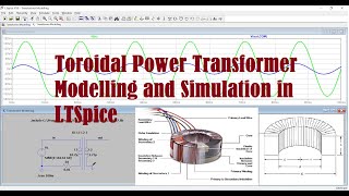 Toroidal Power Transformer Modelling and Simulation in LTSpice #tutorial #academic #transformers screenshot 5
