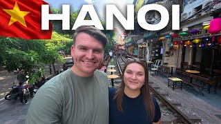 Hanoi Train Street 🇻🇳 | Exploring Vietnam’s Capital City