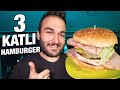 EVDE 3 KÖFTELİ WHOPPER YAPTIM!