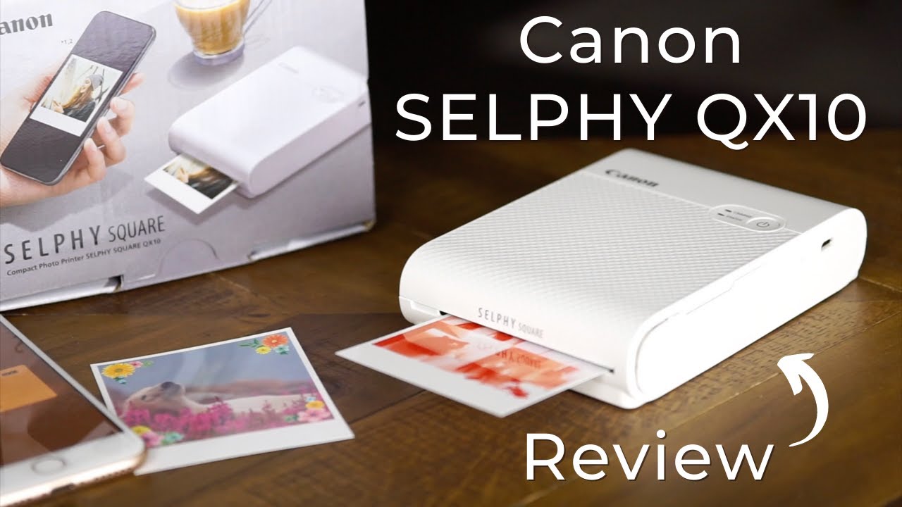 Canon SELPHY Square QX10 Compact Photo Printer (White)