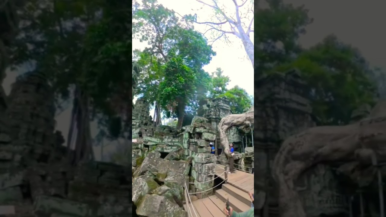 Ancient Temple with broken stones collapsed 😲