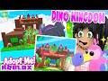 *GLITCH BUILD* You HAVE TO SEE!! 😲 ADOPT ME DINO KINGDOM Tour Roblox