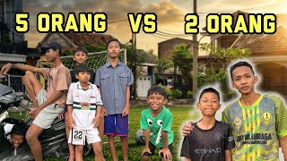 I MAKE A 2 PEOPLE VS 5 PEOPLE MATCH!!!