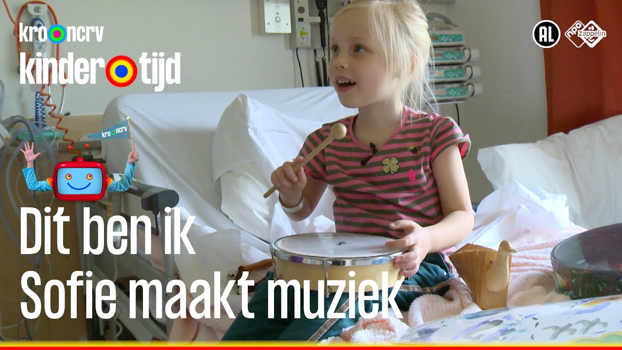 Sofie maakt muziek in het ziekenhuis (Kindertijd KRO-NCRV)