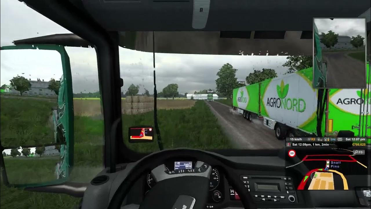 ETS 2 "P for engine brake" YouTube