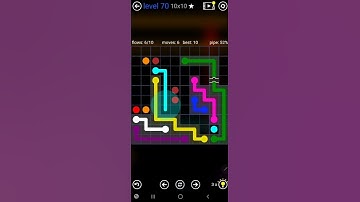 How To Solve Flow Free Bridges 10x10 Mania Pack Level 70 Board Walk Through Solution Walkthrough