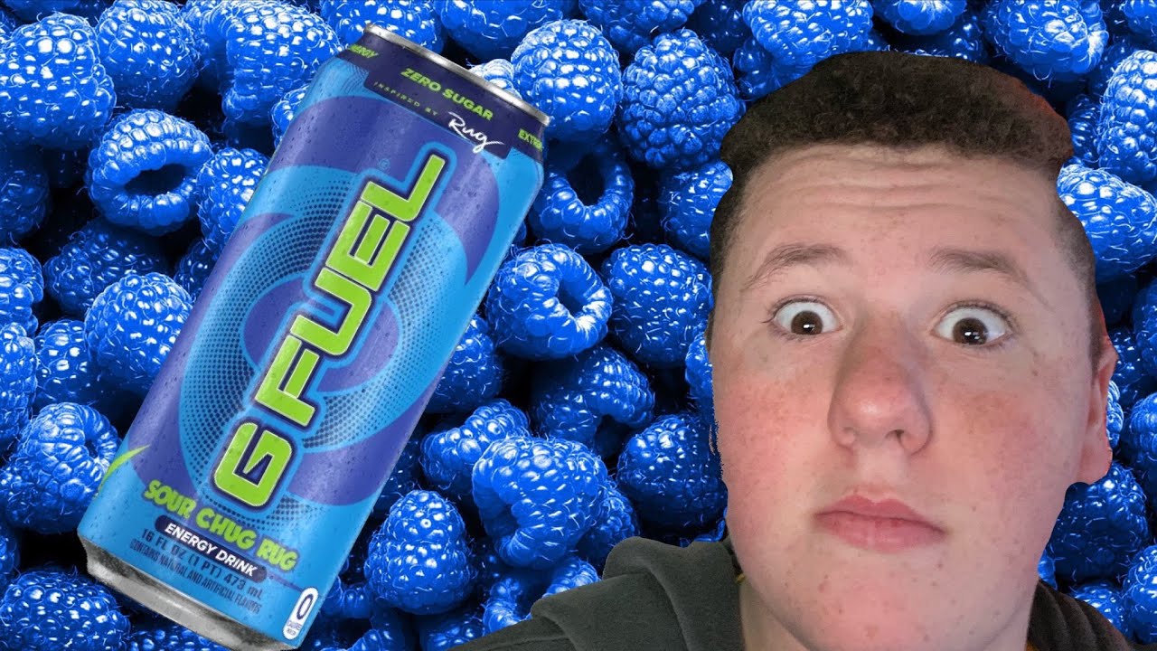 Trying New GFUEL RTD Cans “Sour Blue Chug Rug” Taste Test/Review YouTube