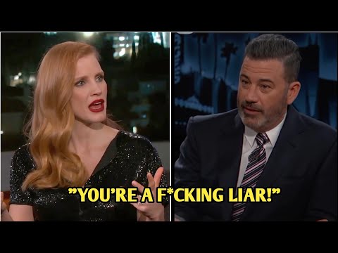 Jessica Chastain EXPOSES Jimmy Kimmel For “Lying” About This Interview…