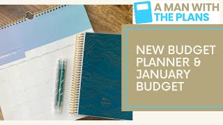 New Budget Planner Set Up and January 2023 Budget
