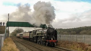 70000 Britannia, A Light Loaded Mainline Test Run (2022)