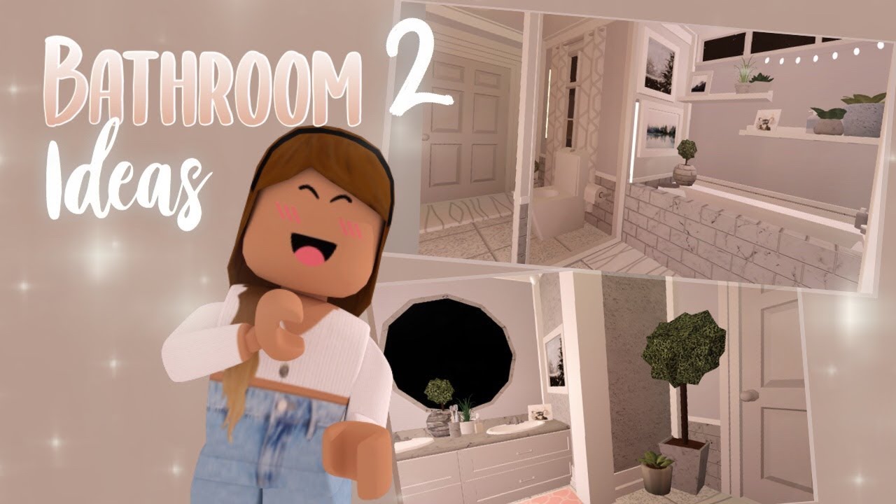 Bloxburg 2 Aesthetic Bathroom Ideas Bloxburg Youtube