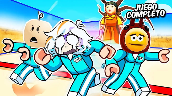 100 YOUTUBERS VS LOS JUEGOS DEL CALAMAR 2 COMPLETO (SQUID GAME ROBLOX)