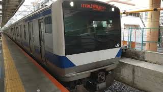 【入線】我孫子駅にJR東日本常磐線E531系快速勝田行きが入線　ミニ３９７
