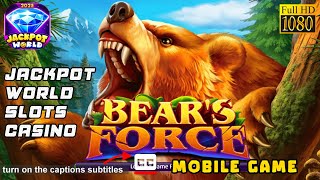 Casino Slots | JackpotaWorld | Bear's Force Free Play #6 screenshot 5