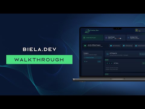 Biela.dev Full Walkthrough: Create Websites from Scratch Using AI! video thumbnail - Biela tutorial or review