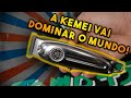 Máquina de Acabamento KEMEI 1949   Unboxing e Review