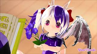 {MMDxFNAF OCs} Purple Flowers (Maxwell x Leo) [TEST MOTION]