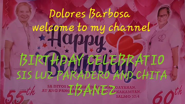 Birthday celebration of Sis luz paradero and chita...