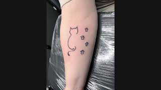 Insta 360 video A few of Blairs tattoos in Cedar Rapids 2026