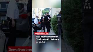 Greiz: Frau nach dramatischem Telefonat tot in Wohnung gefunden