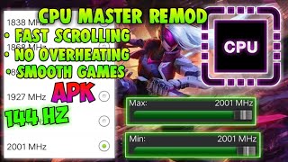 Unlock 2001Hz Using Cpu Master Pro/Remod And Max Perormance, No Overheating Issue - All Fix ◈◈◈◈◈◈◈◈ screenshot 5