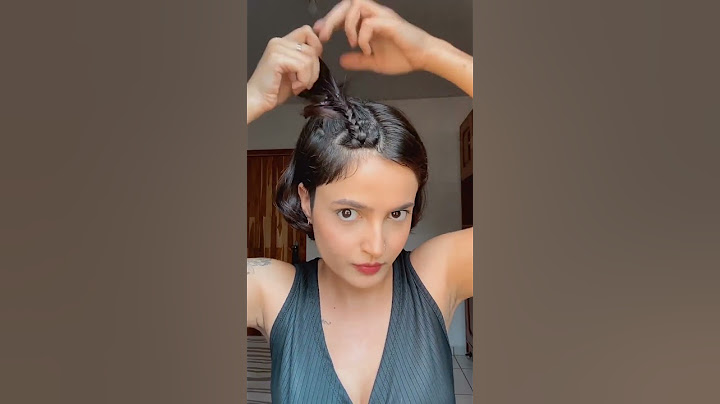 Penteado para cabelo curto | dica fácil