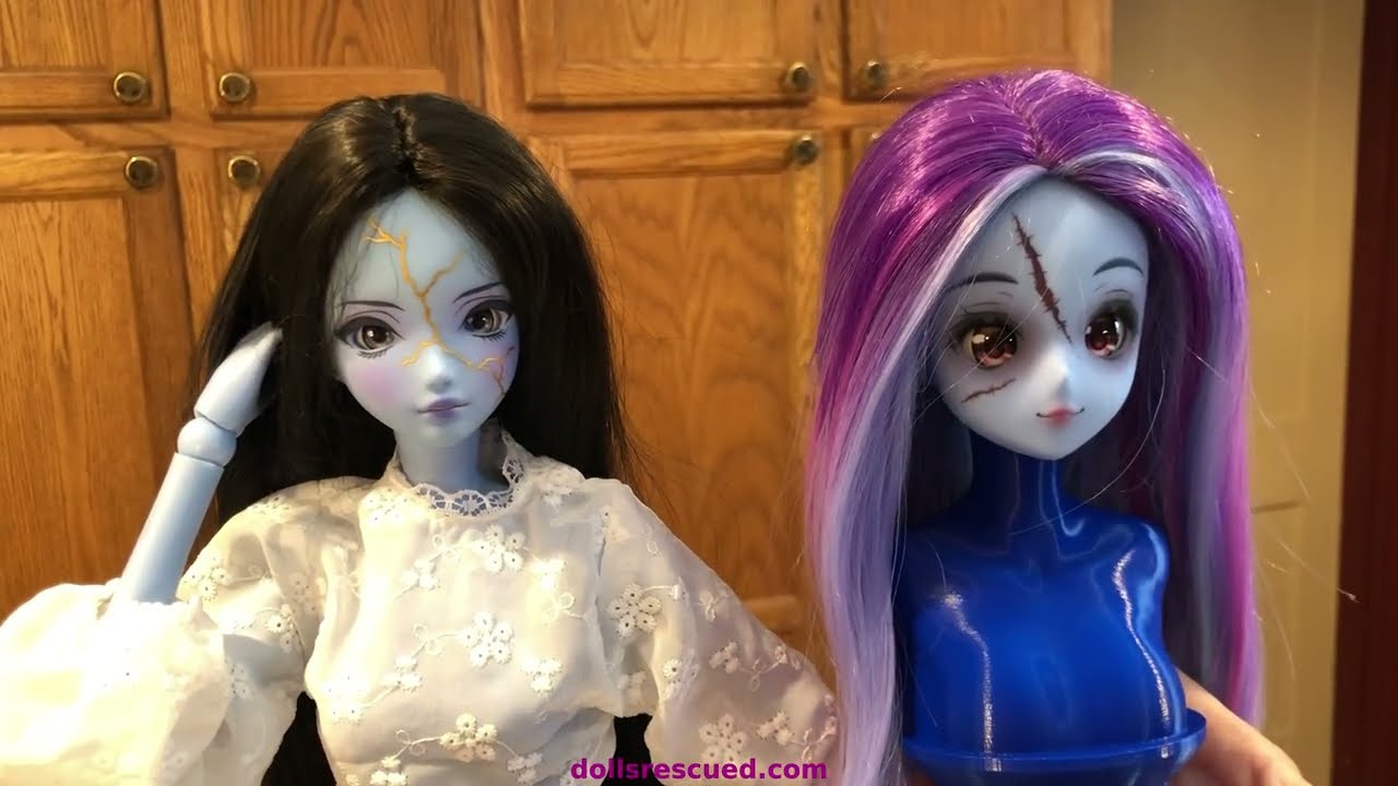 Beautiful Kintsugi Smart Doll Head Unboxing