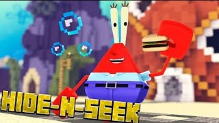 Играю на карте Bikini bottom с Horror Spike Hiden seek в minecraft screenshot 5