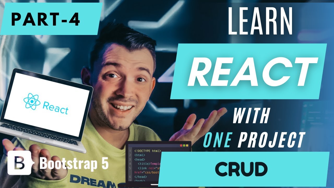 CRUD(List & create) | Part 4: Learn ReactJS 2025 with Project in 2hrs ...