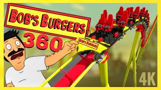 Try the BOB'S BURGERS Roller Coaster  VR 360 Cartoon Ride