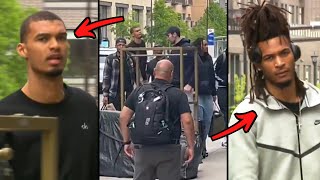 Victor Wembanyama, Stephon Castle & Spurs Have Arrived In Minneapolis Before Game 6 Vs. Timberwolves