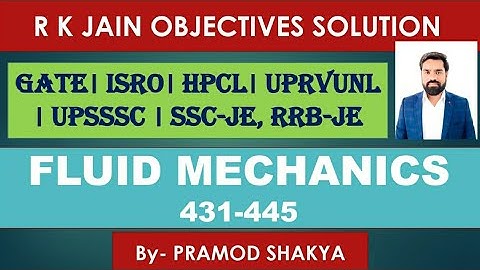 fluid mechanics mcq|R k jain mechanical objective solution|rk jain mechanical engineering objective 