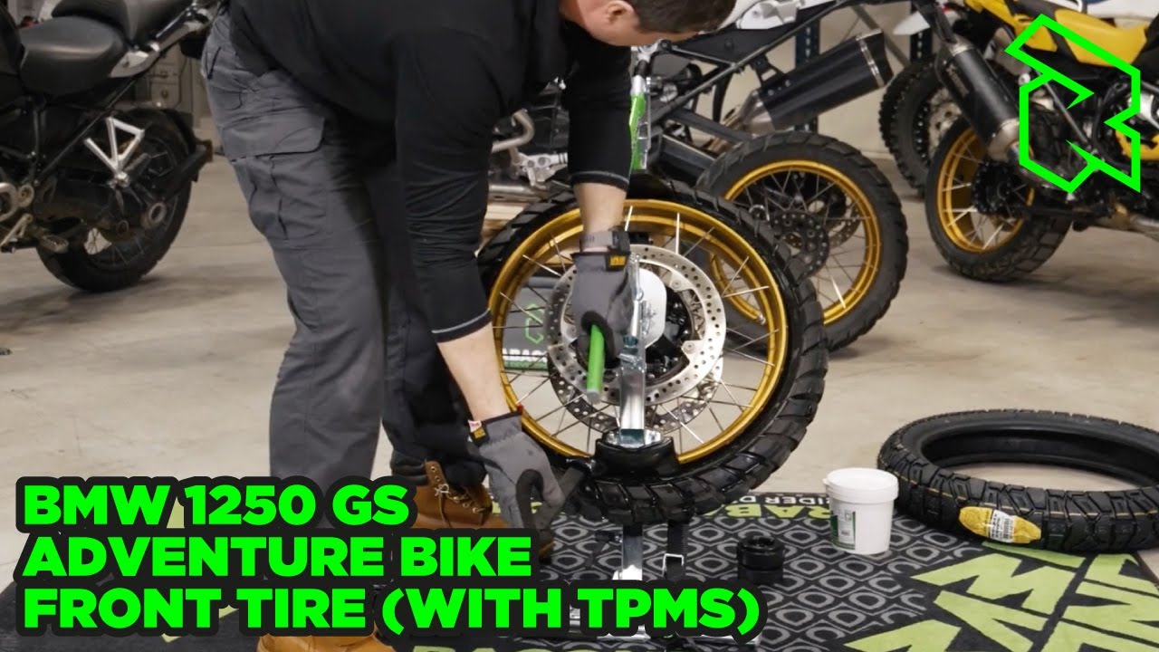 Does It Change BMW GS Adventure Bike Tire Change With Rabaconda Street ...