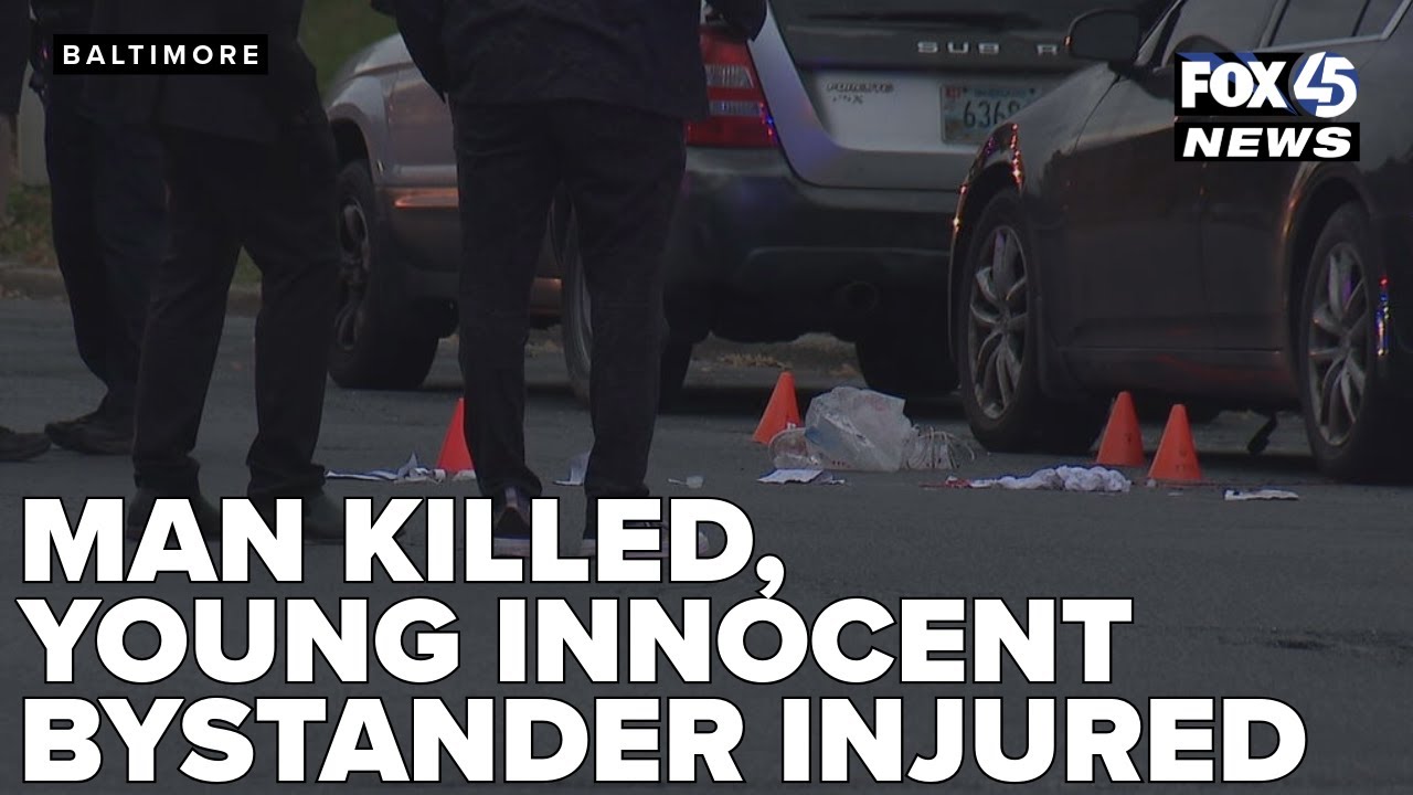 Полиция Балтимора расследует стрельбу, в результате которой погиб мужчина и пострадал ребенок