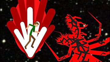 Ultra Instinct Shaggy vs Life Eater Pivot Battle Animation