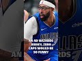 If you're a Wizards fan, do you buy an AD-Washington jersey?