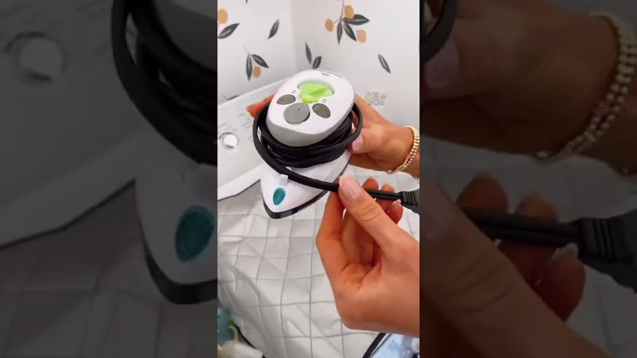 Laundry Hacks💥Mini Steam Iron💥Magnetic Ironing Mat💥Popup Laundry Hamper