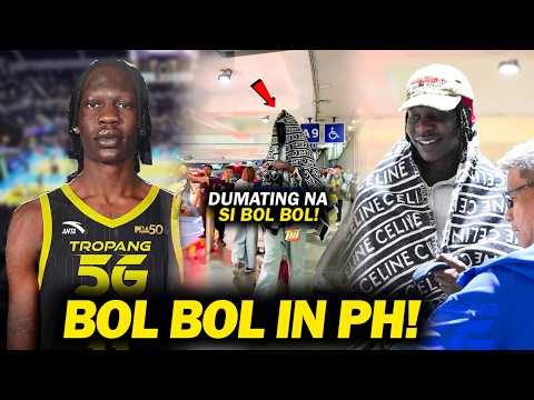 BOL BOL DUMATING NA SA PILIPINAS! PBA Fans Excited na! Inaabangan ang Fajardo vs Bol Bol!