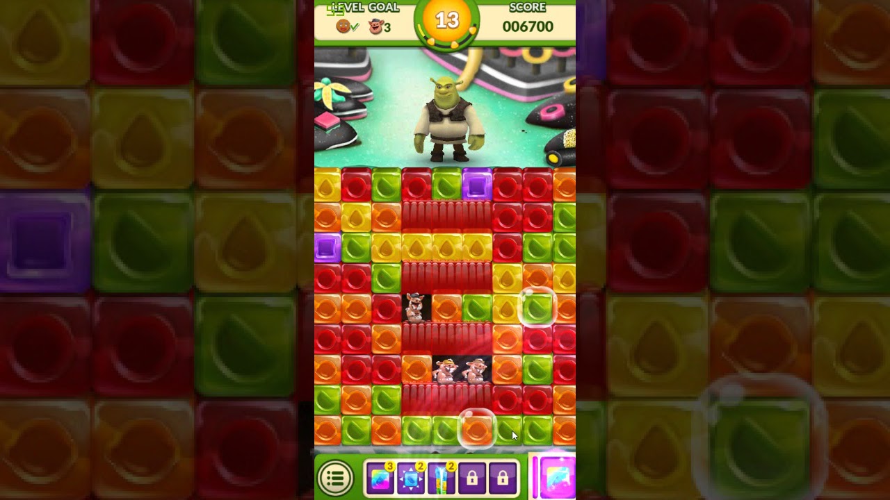 Shrek Sugar Fever level 63 no boosters 😈
