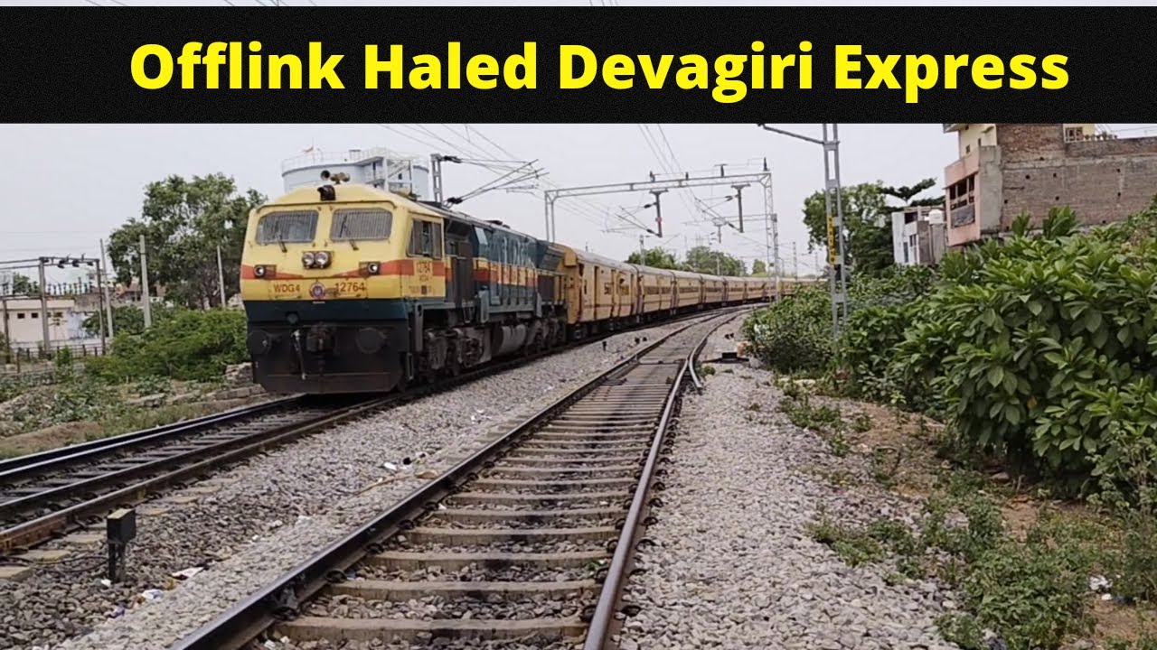 Offlink Kalyan WDG 4 Hauled 17057 Devagiri Express || 17057 देवागिरि एक्सप्रेस || Indian Railways ||