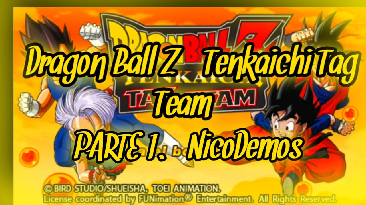 DRAGON BALL Z TENKAICHI TAG TEAM EN PSP, PARTE 1