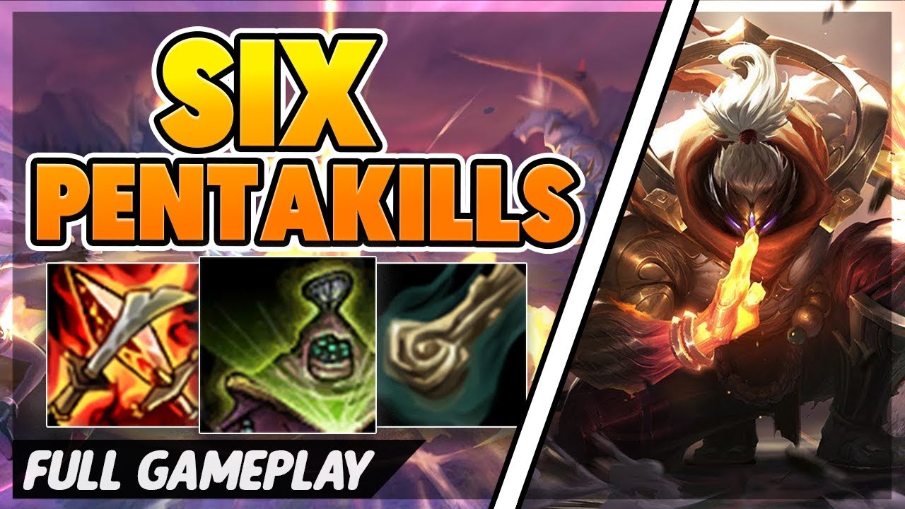 THE MOST BROKEN THING IN LEAGUE (6 PENTAKILLS) - BunnyFuFuu Full Gameplay