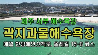 곽지과물해수욕장 [곽지해수욕장] [곽지과물해변] [한담해안산책로] [올레길 15-B 코스] [제주 서부지역 해수욕장] [Jeju Gwakji Gwamul Beach]