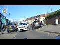 Reckless drink driver destroys traffic lights during dangerous multi-car crash