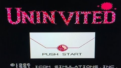 Uninvited Speedrun (Nes) - Without dying