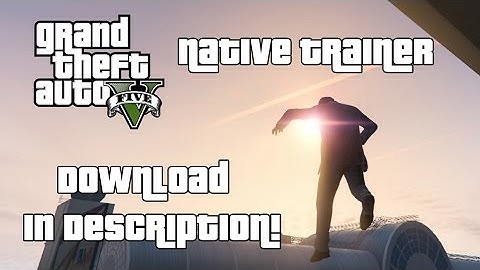 Grand Theft Auto 5 PC Mod - Native Trainer Gameplay (Download In Description!)