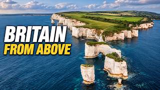Majestic Britain from Above | Old Harry Rocks, Tintagel, St. Michael's Mount, Lake District, Wales
