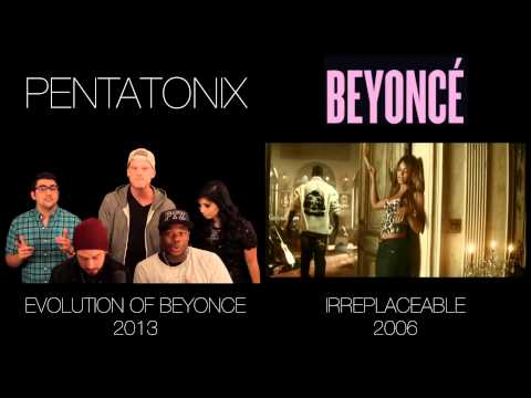 Evolution Of Beyoncé Pentatonix Side By Side