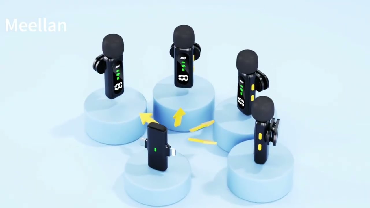 The T90 Lavalier Microphone Is a Wireless Microphone System